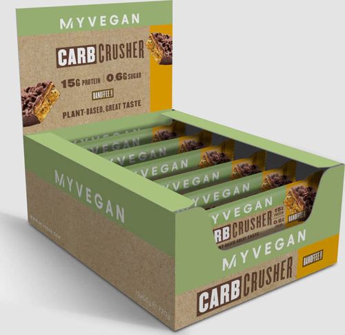 Myprotein  Veganský Carb Crusher - 12 x 60g - Banoffee