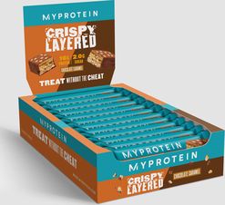 MyProtein  Tyčinka Crispy Layered Bar - Čokoláda a Karamel