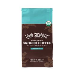 Four Sigmatic Ashwagandha &amp; Chaga Adaptogen Ground Coffee Mix, 340 g